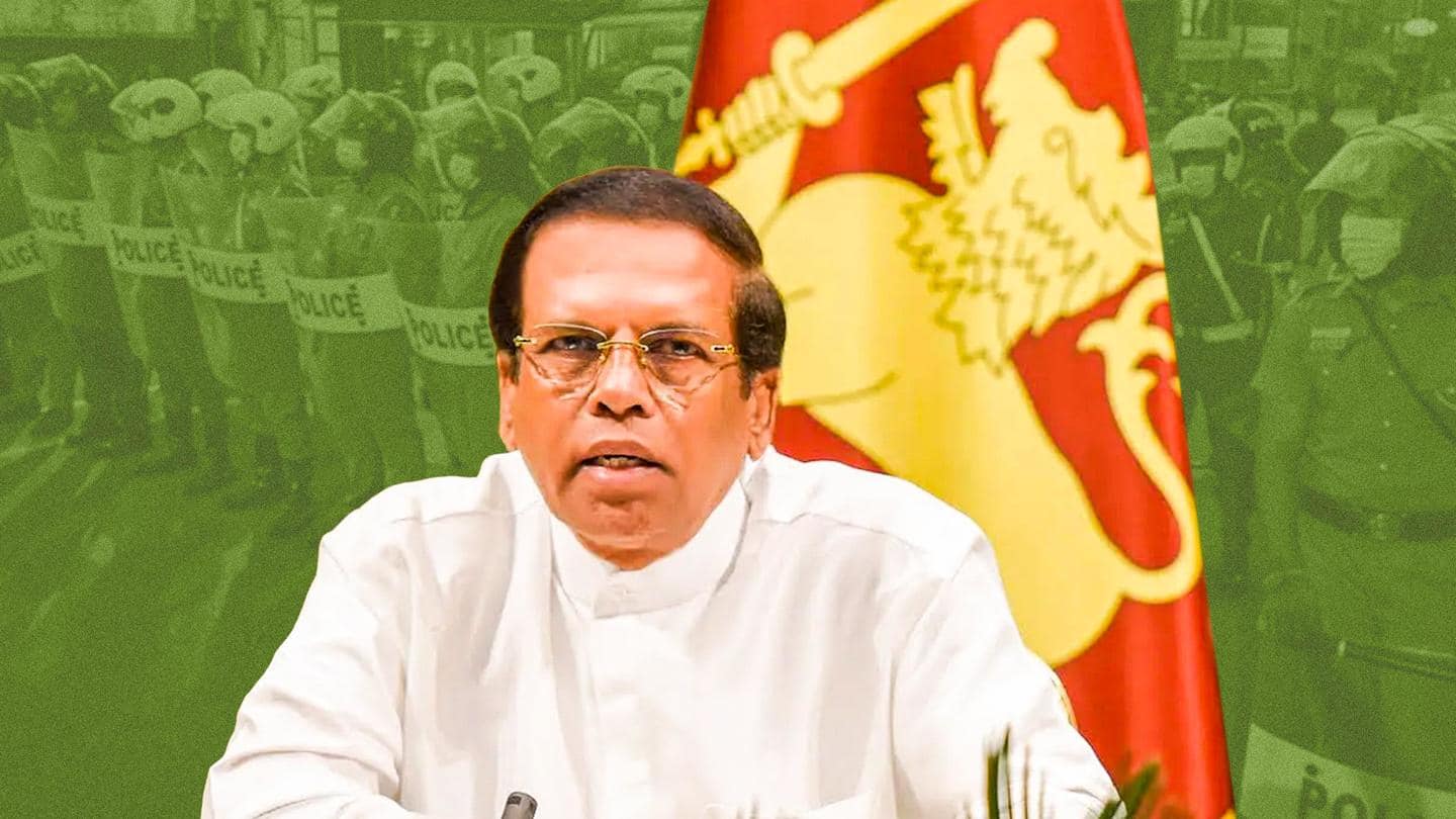 Sri Lanka crisis: Ex-President Maithripala Sirisena calls for fresh elections