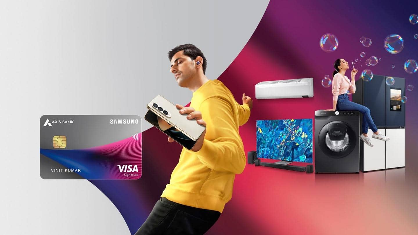 Samsung launches credit card in India with year-round cashbacks