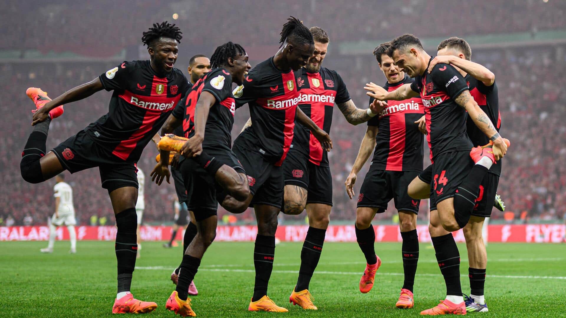 Bayer Leverkusen complete domestic double with DFB-Pokal title: Key stats