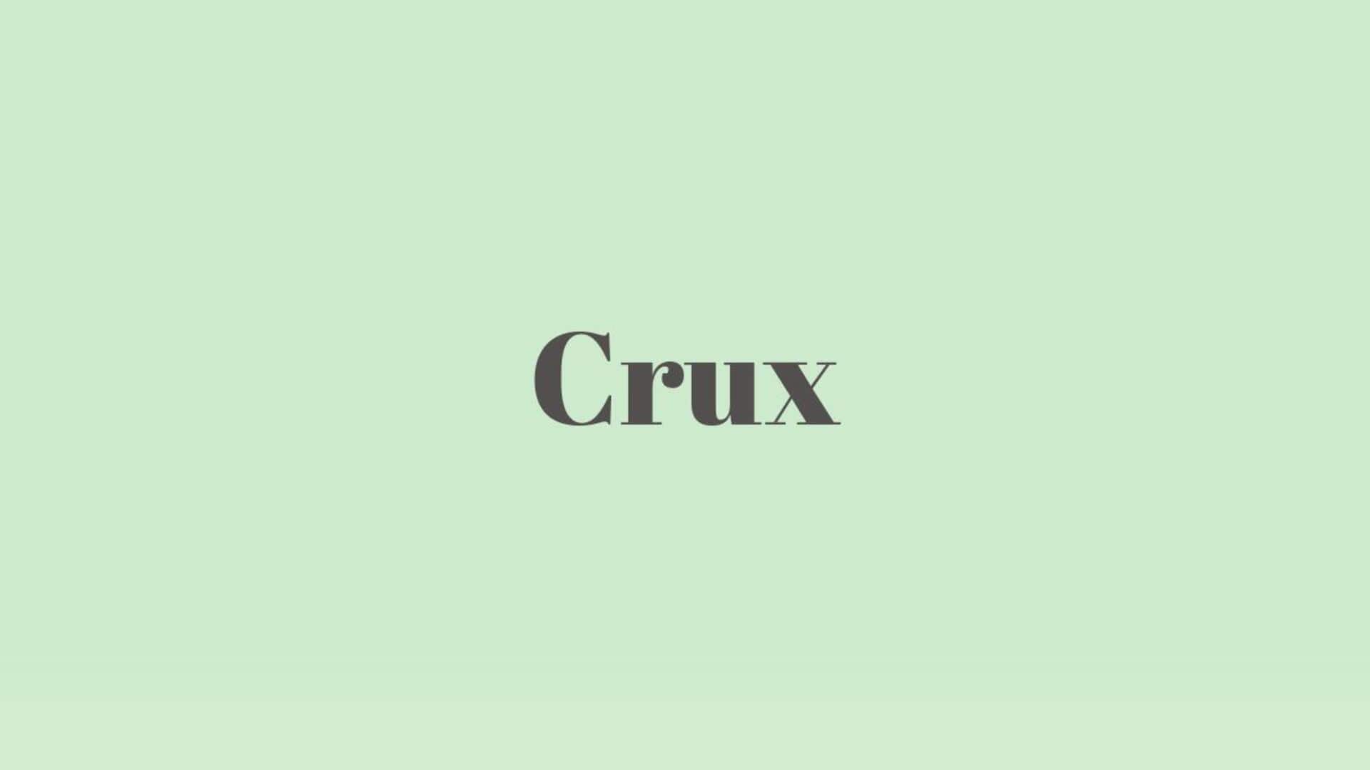Word of the Day: Crux