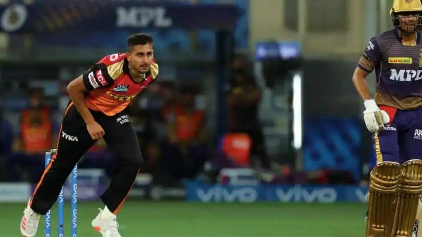 Umran clocked 151.03 km/h against KKR on Sunday Umran clocked 151.03 km/h against KKR on Sunday