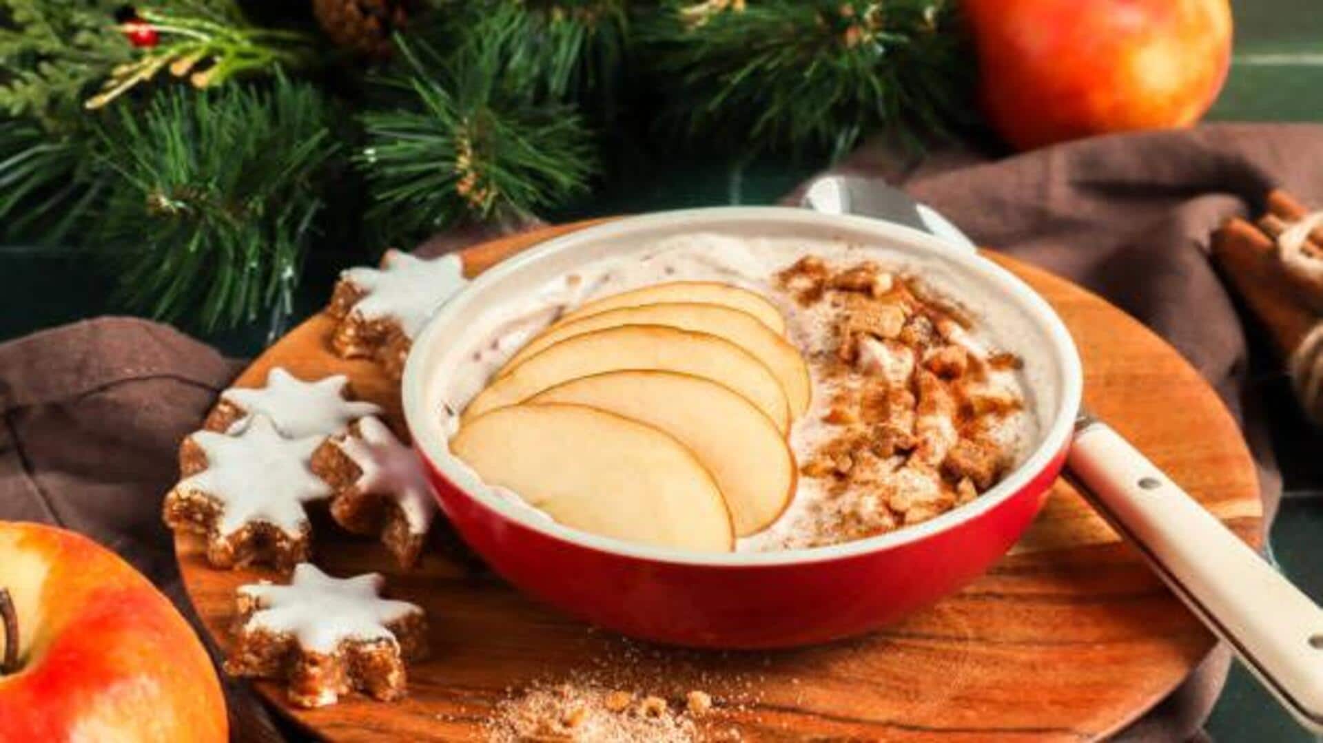 Healthy breakfasts: Apple cinnamon barley bowls