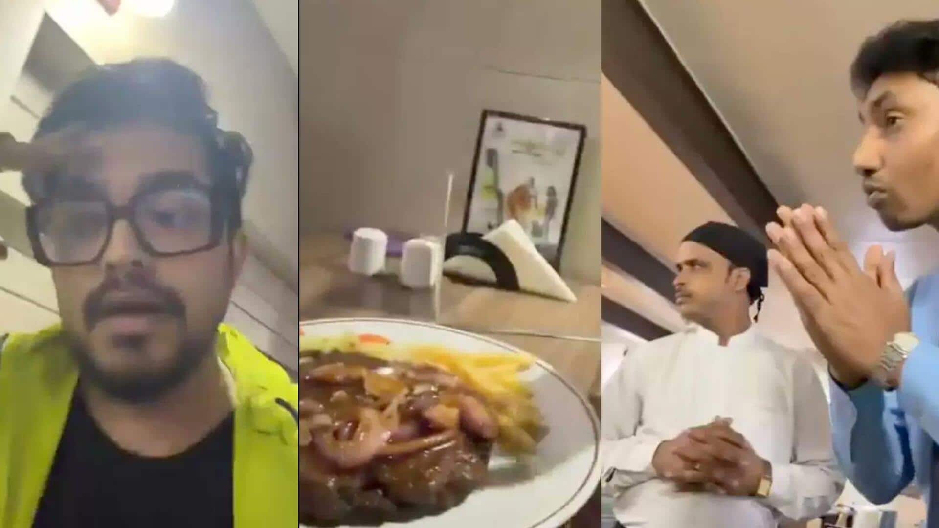 'I'm Brahmin': Kolkata server arrested for serving YouTuber beef  