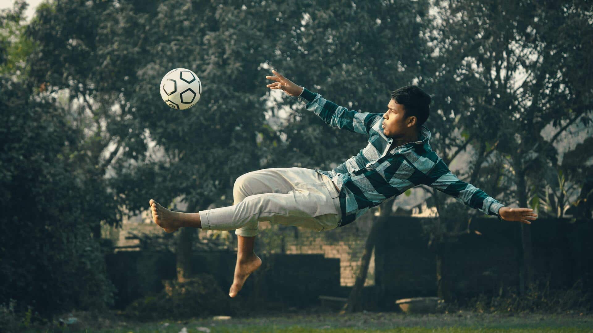 The surprising benefits of bicycle kicks