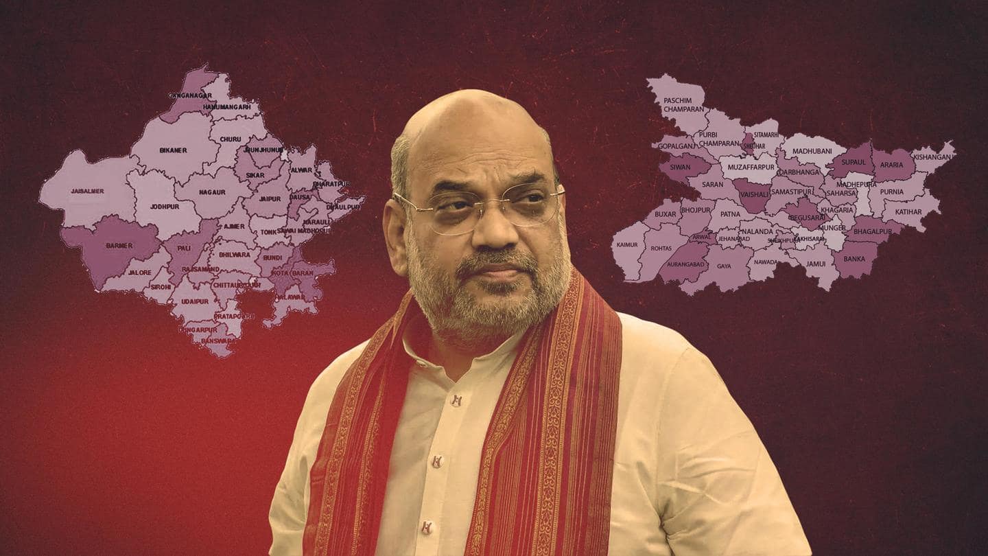 Race for 2024: Amit Shah to visit Bihar, Rajasthan