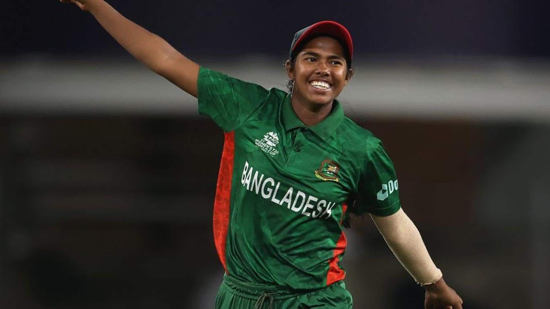 Women's World Cup: Bangladesh's Shorna Akter takes three-fer against SL Women's World Cup: Bangladesh's Shorna Akter takes three-fer against SL
