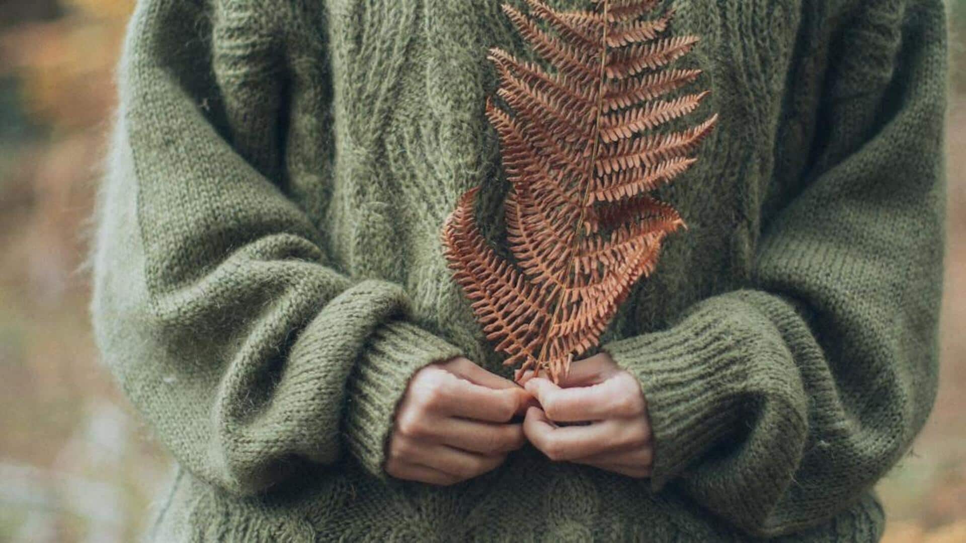 How to style mock neck knit tops