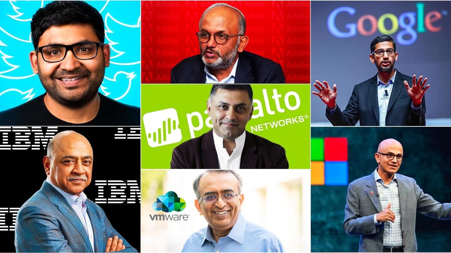 Indian CEOs now manage these leading Silicon Valley technology companies