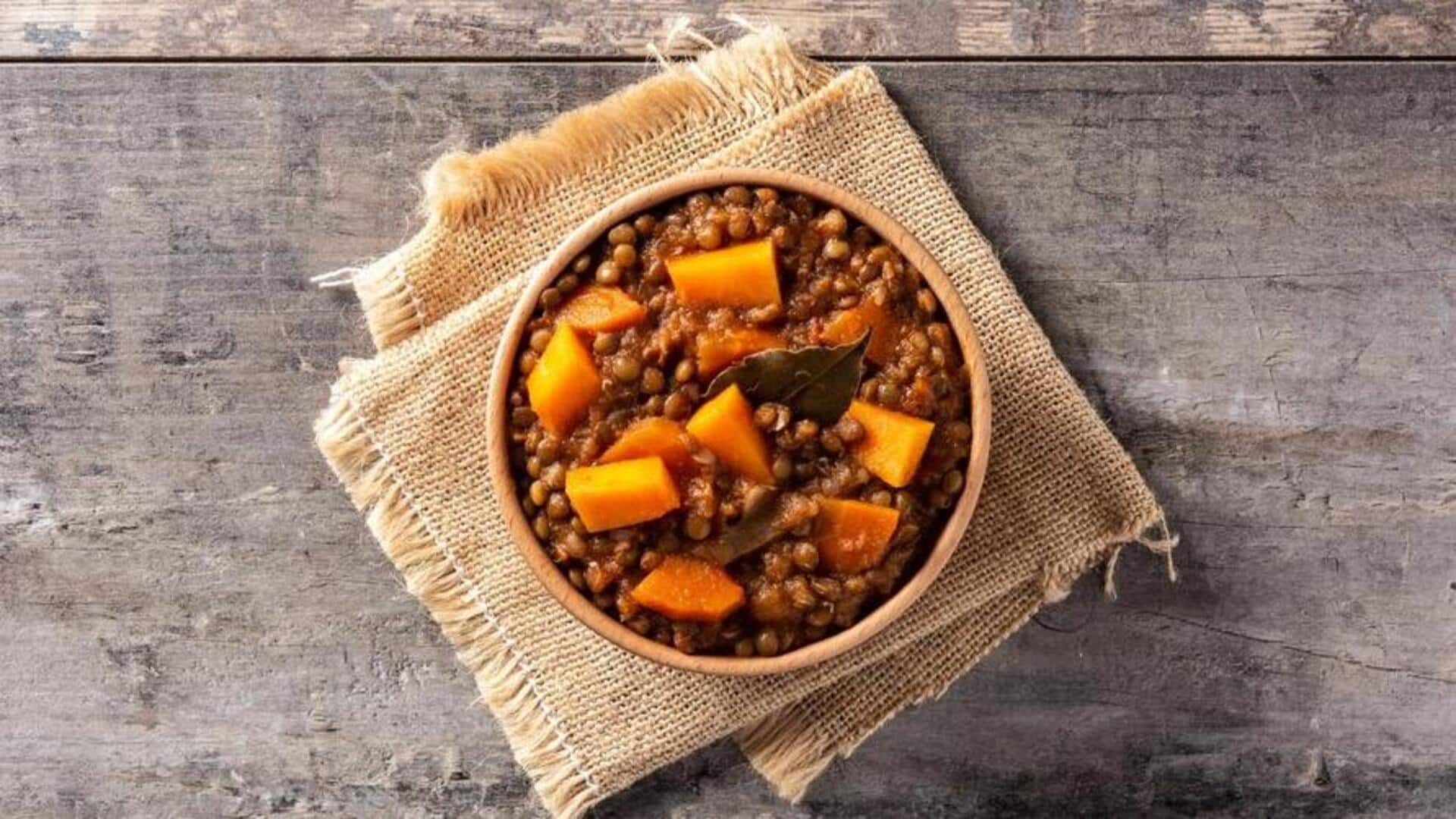 Recipe-o'-clock: Cook this delicious and healthy vegan lentil stew 