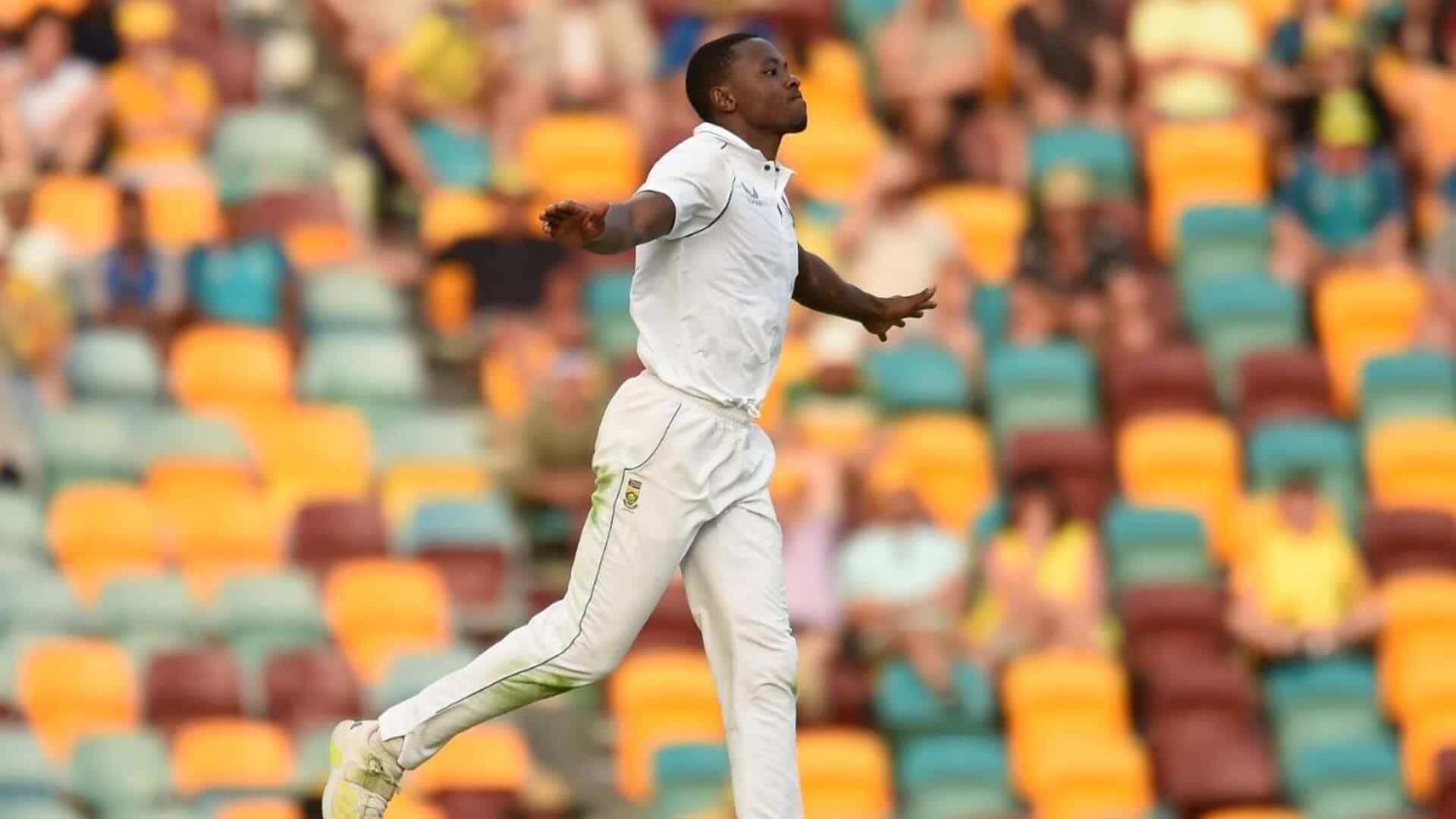 1st Test: SA's Kagiso Rabada claims 3-fer versus West Indies