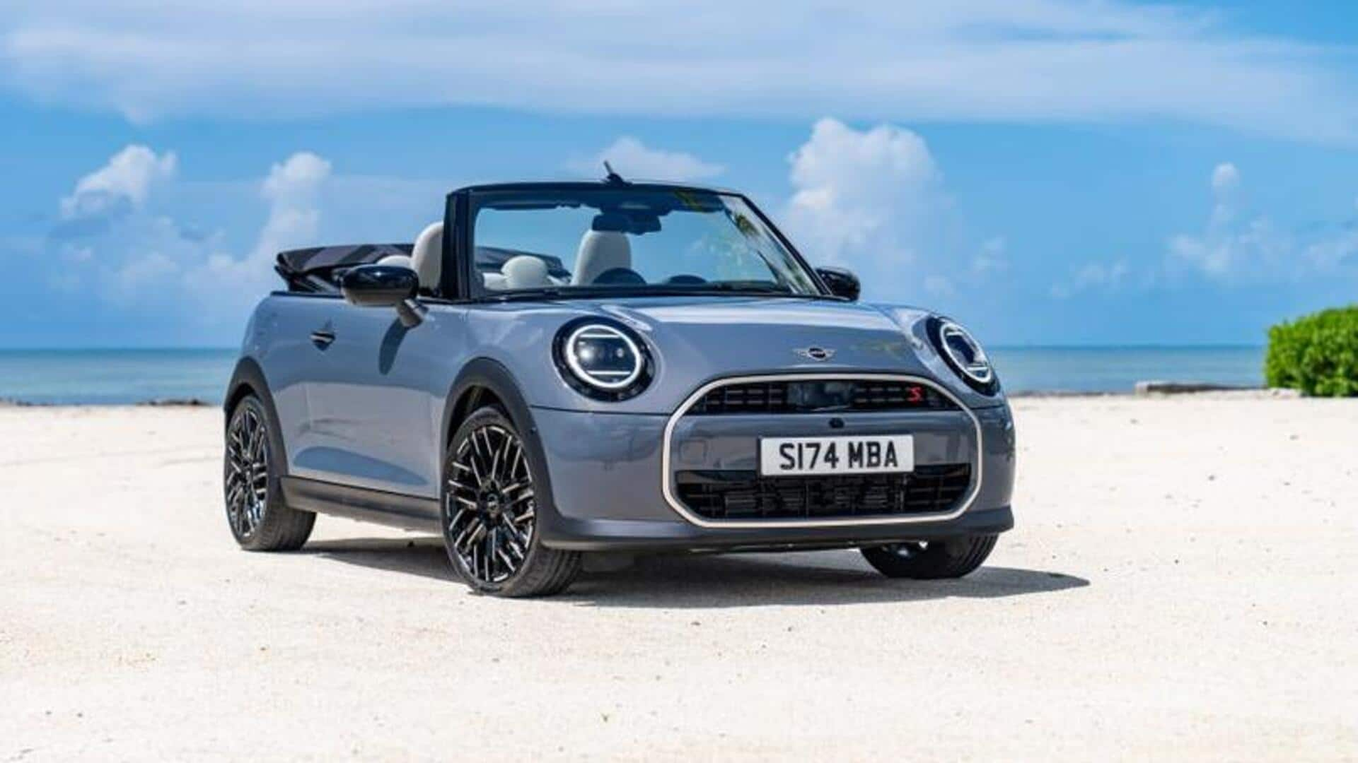 2025 MINI Cooper Convertible debuts with new look, latest tech