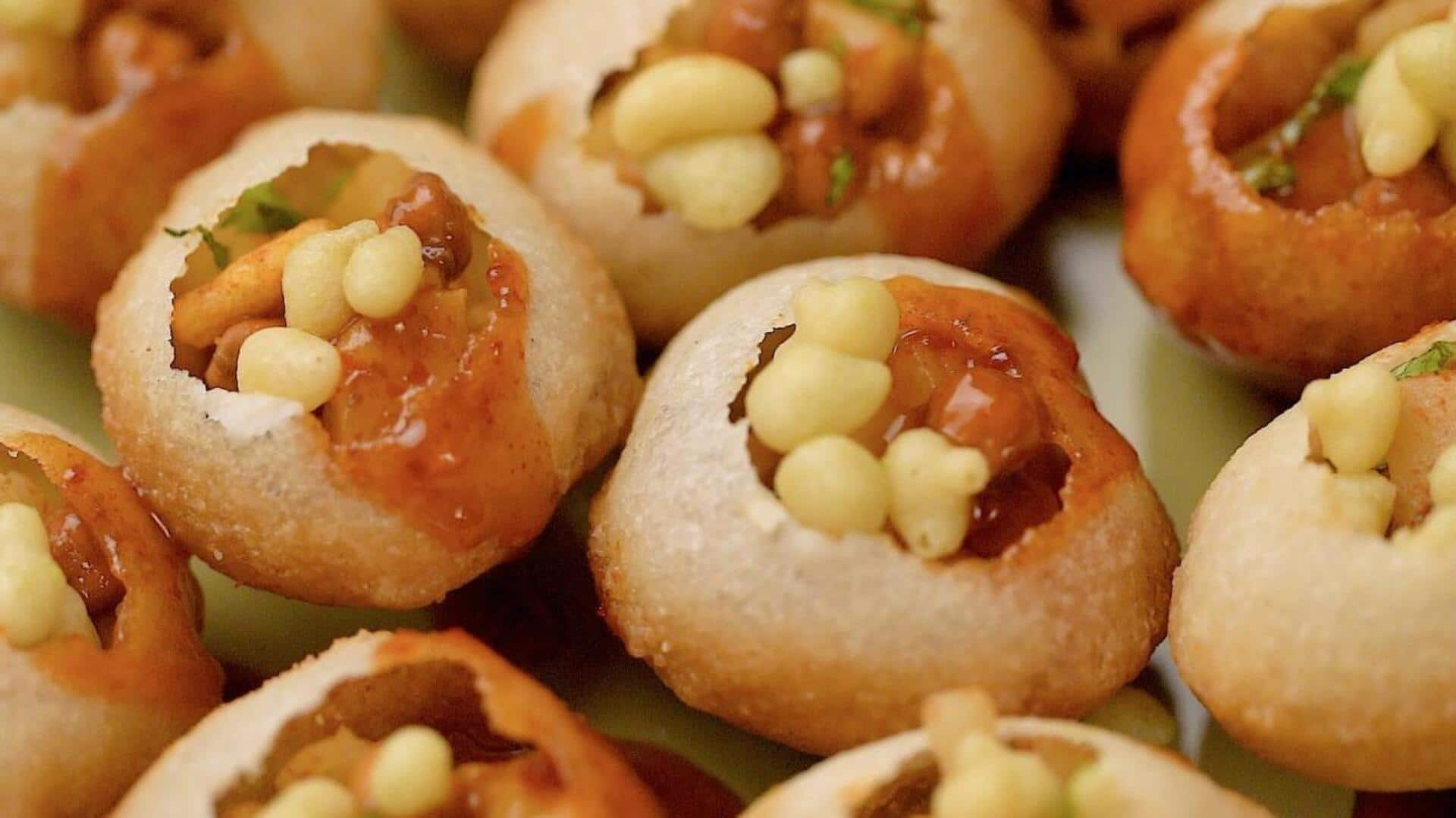 Transform pani puris into healthy breakfast! We tell you how