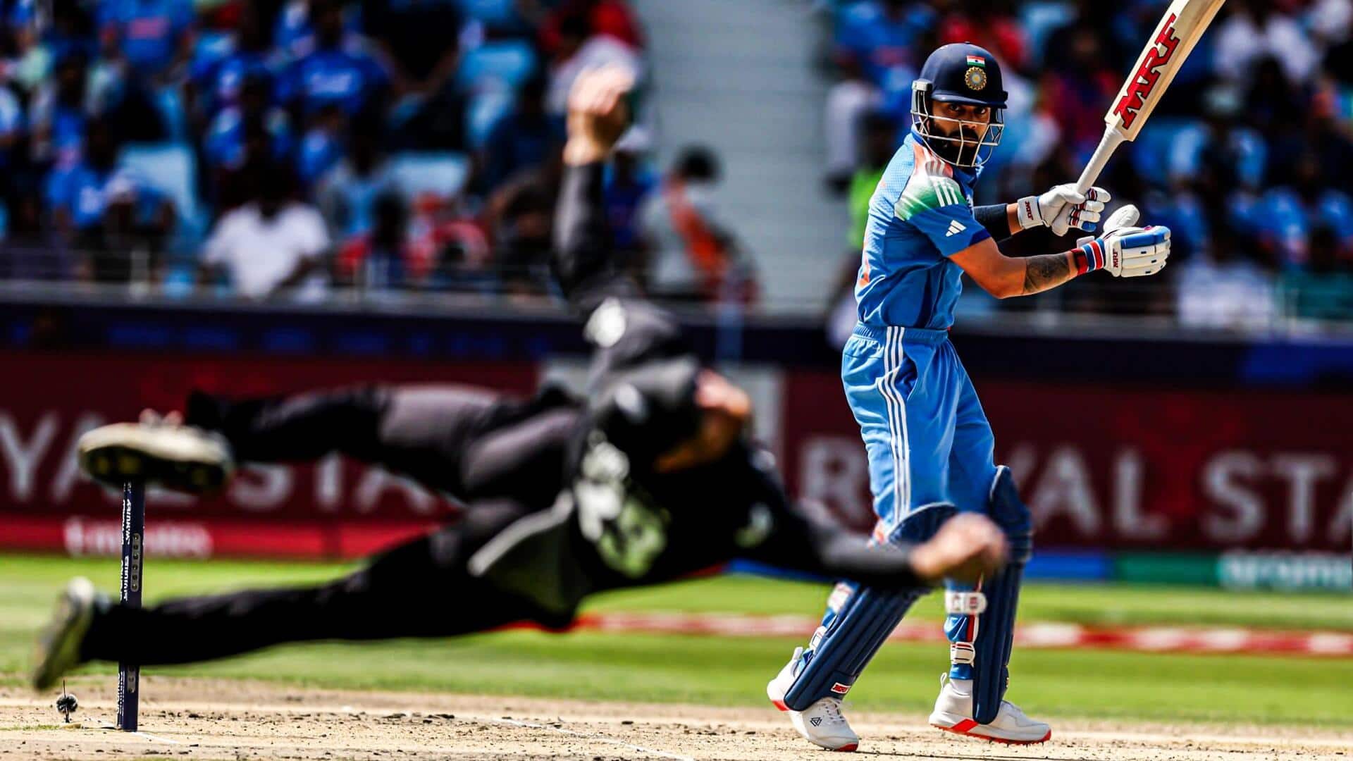 Champions Trophy: How airborne Phillips's stunning catch dismissed Virat Kohli