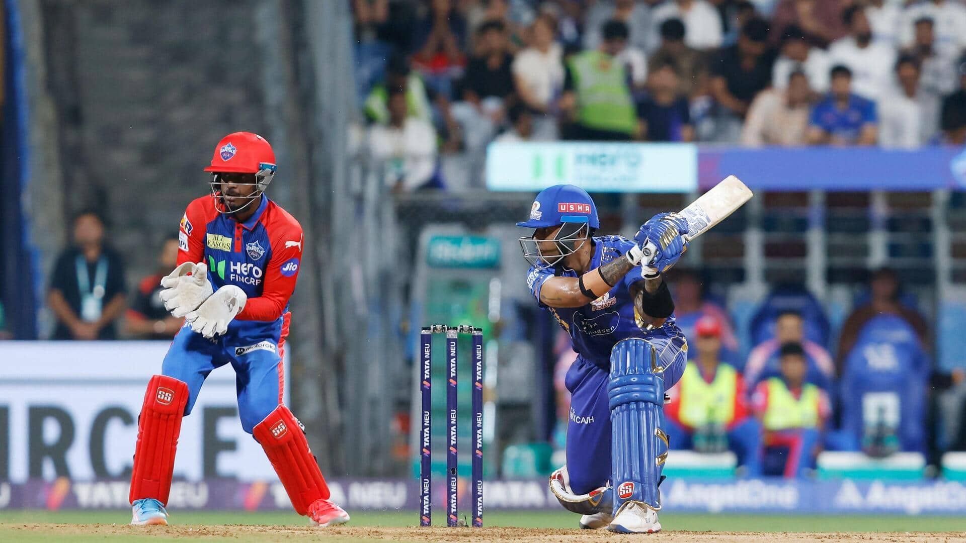 Suryakumar Yadav slams his 28th half-century in IPL: Key stats Suryakumar Yadav slams his 28th half-century in IPL: Key stats