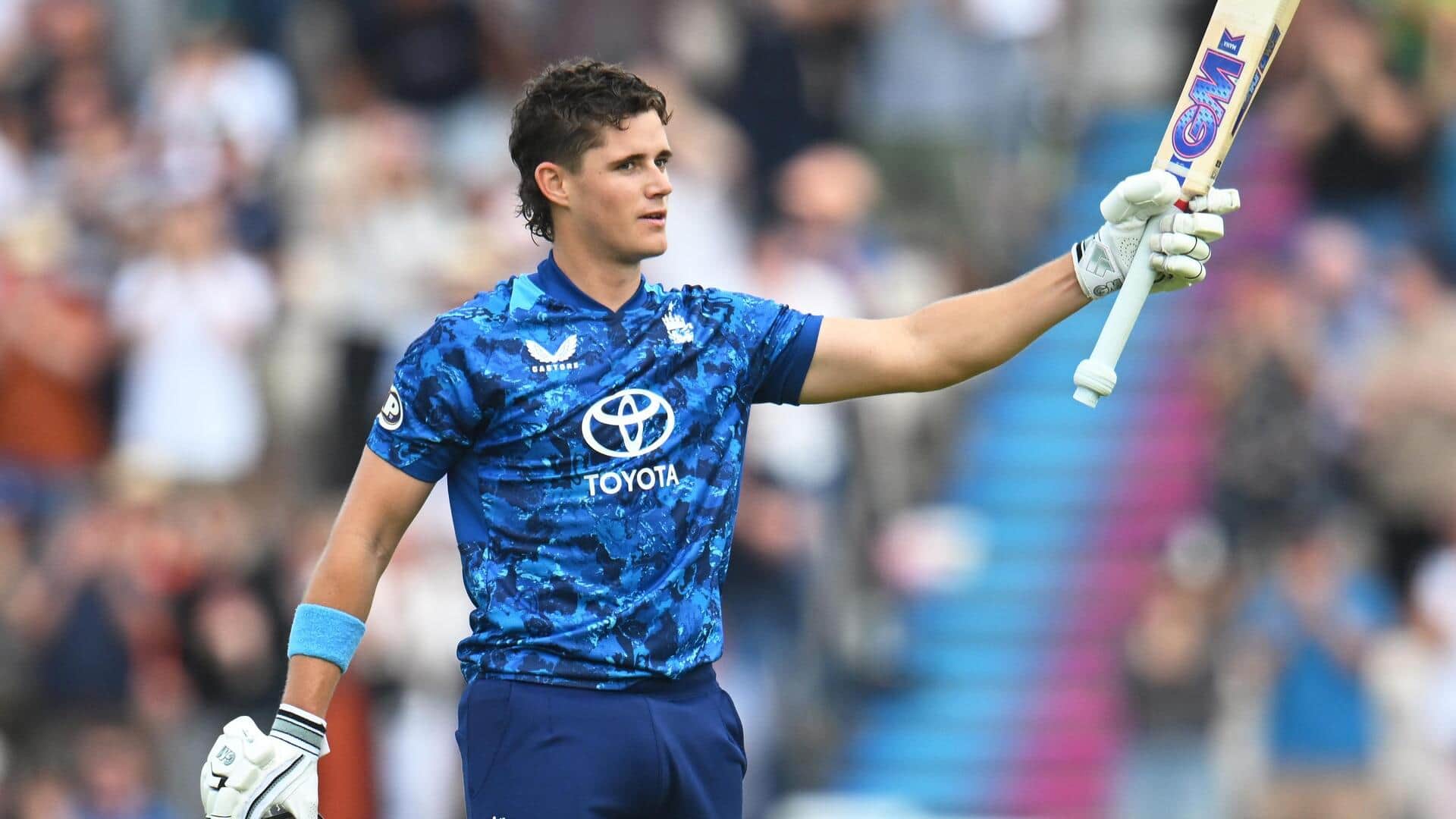Jacob Bethell slams his maiden professional ton at 21: Stats Jacob Bethell slams his maiden professional ton at 21: Stats