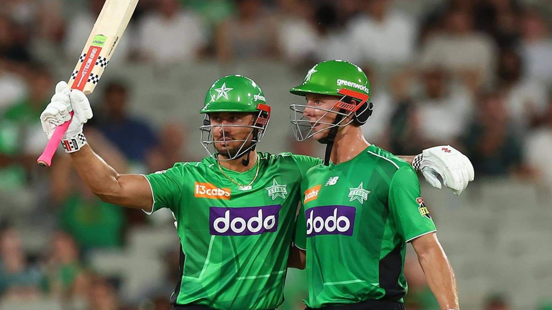Marcus Stoinis surpasses 3,000 runs in Big Bash League: Stats