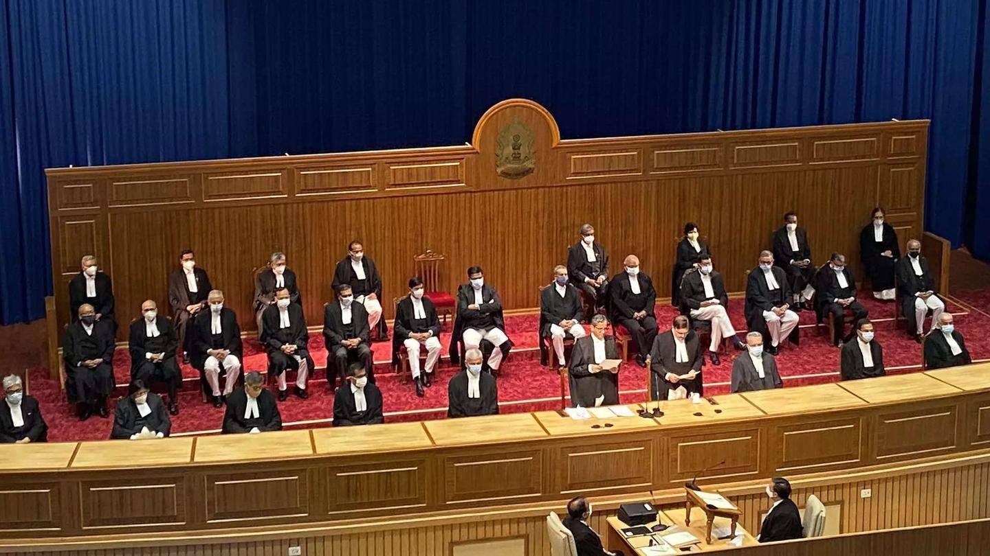 Nine new judges administered oath of office by CJI