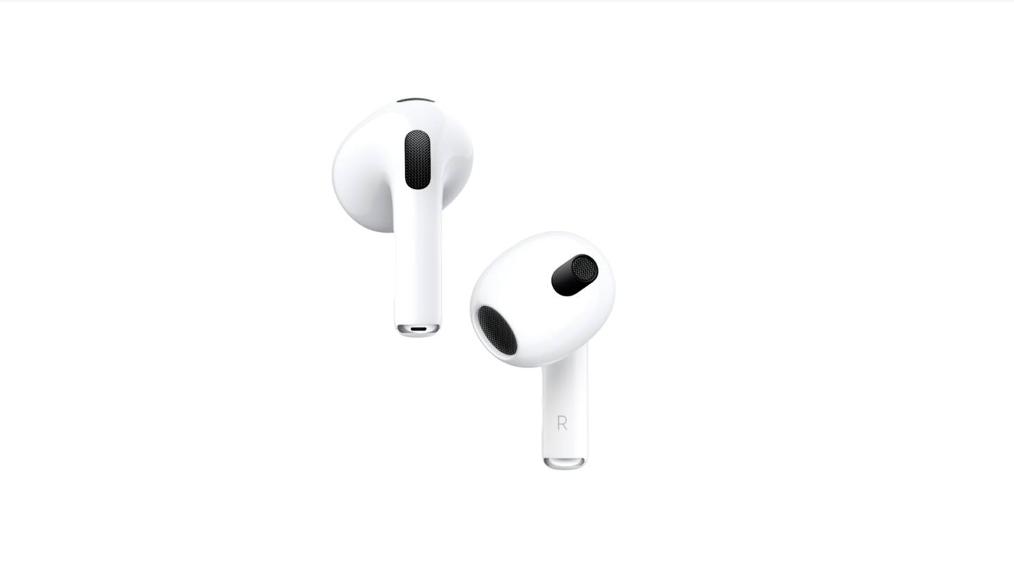 Apple AirPods 3rd-generation is priced at Rs. 18,500 Apple AirPods 3rd-generation is priced at Rs. 18,500