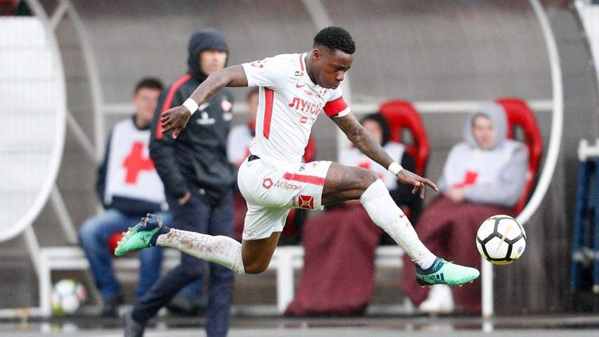 Dutch footballer Quincy Promes sentenced to jail for stabbing cousin