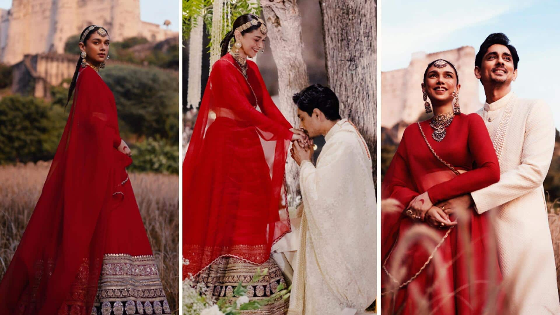 Aditi reveals why she chose Alila Fort as wedding venue