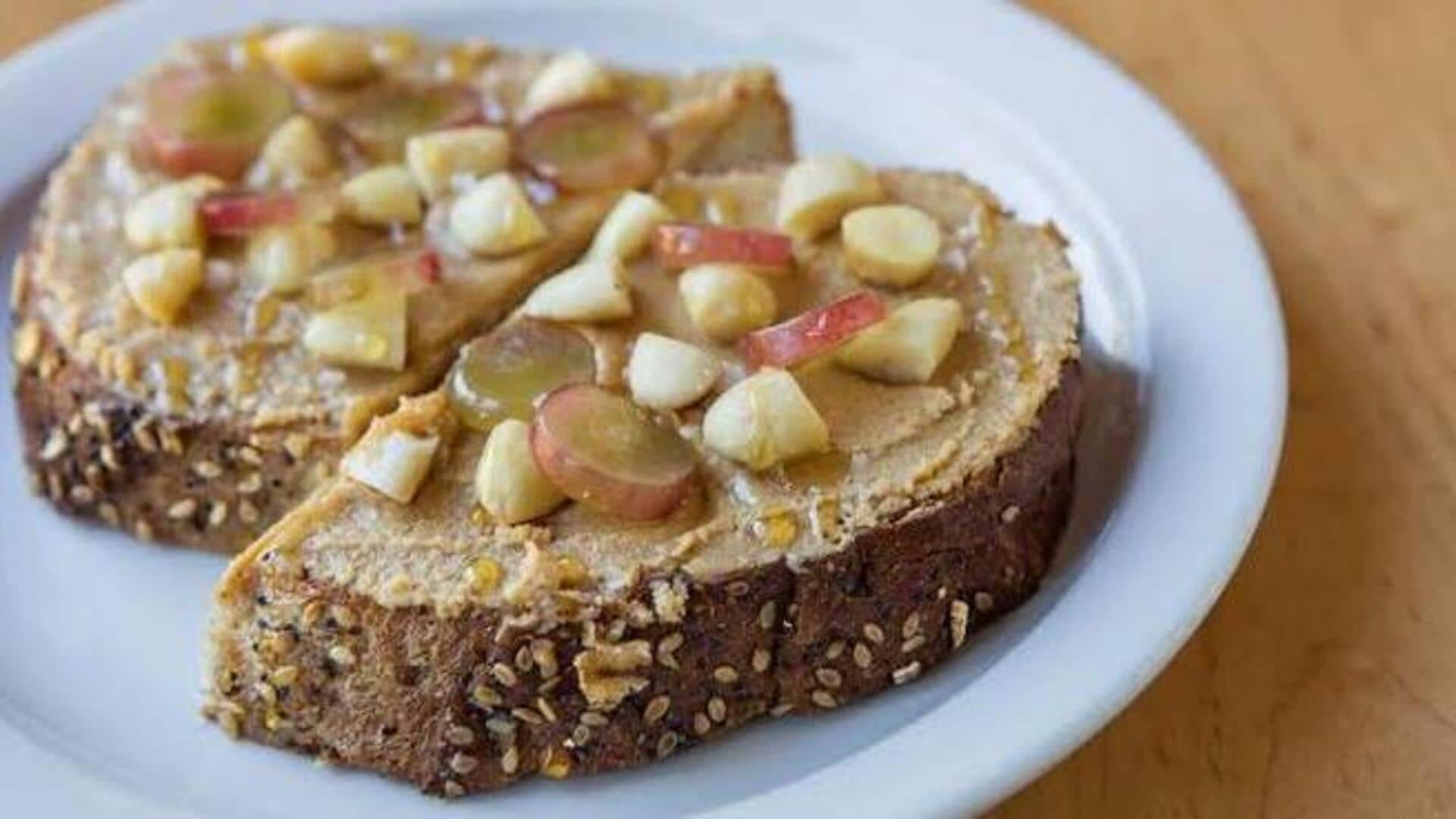 How to make this almond and date toast