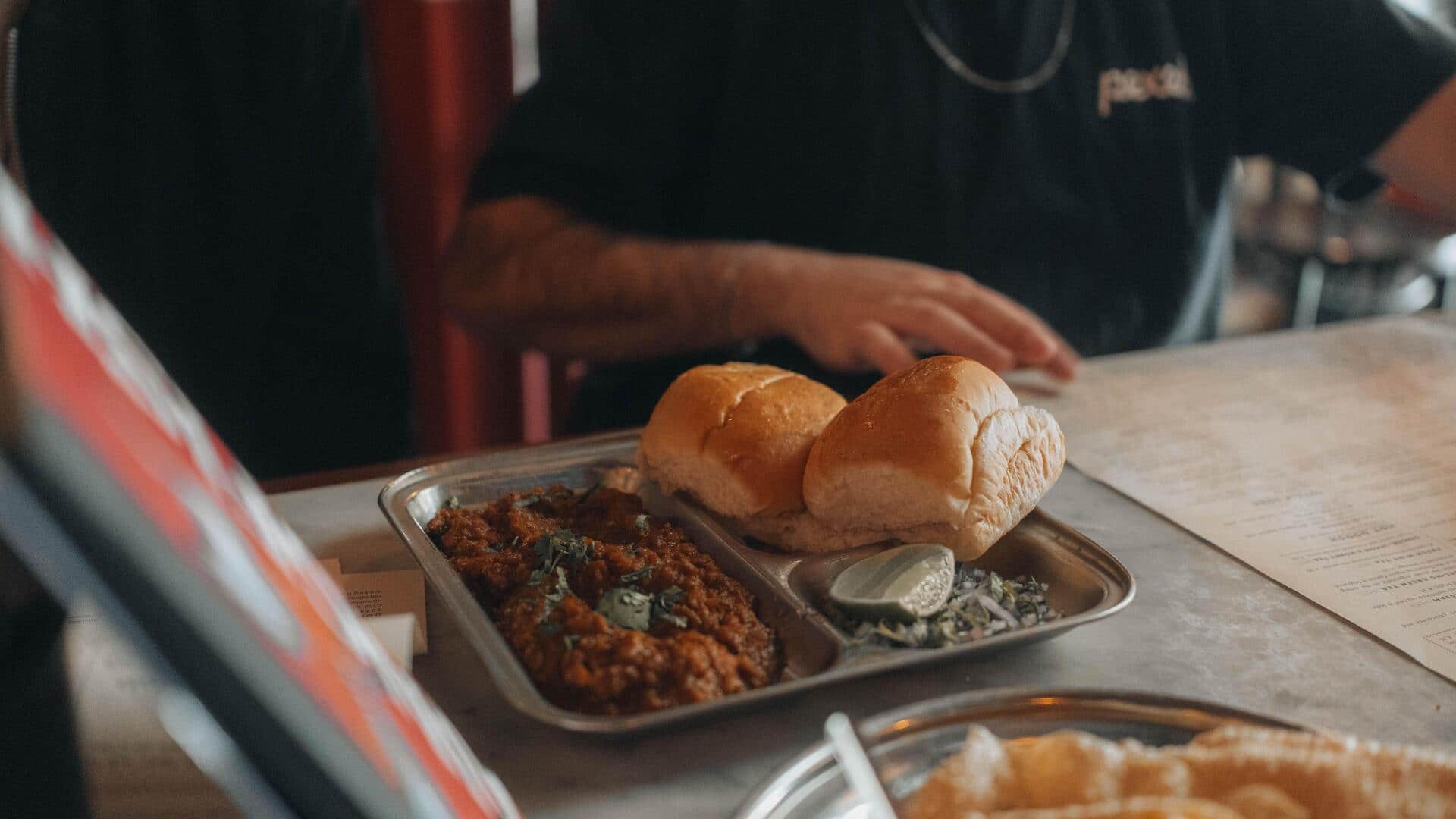 Bet you haven't tried pav bhaji like this