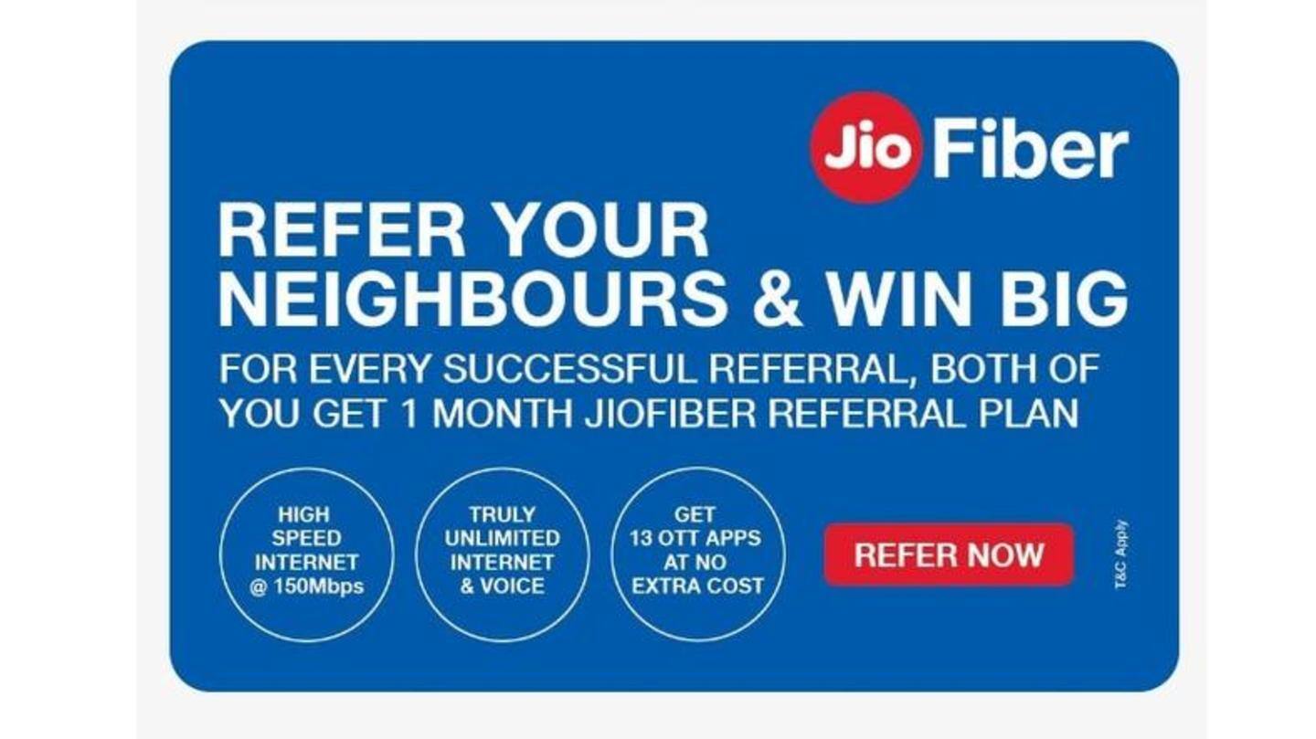 JioFiber customers get free internet capped at 150 Mbps speed JioFiber customers get free internet capped at 150 Mbps speed