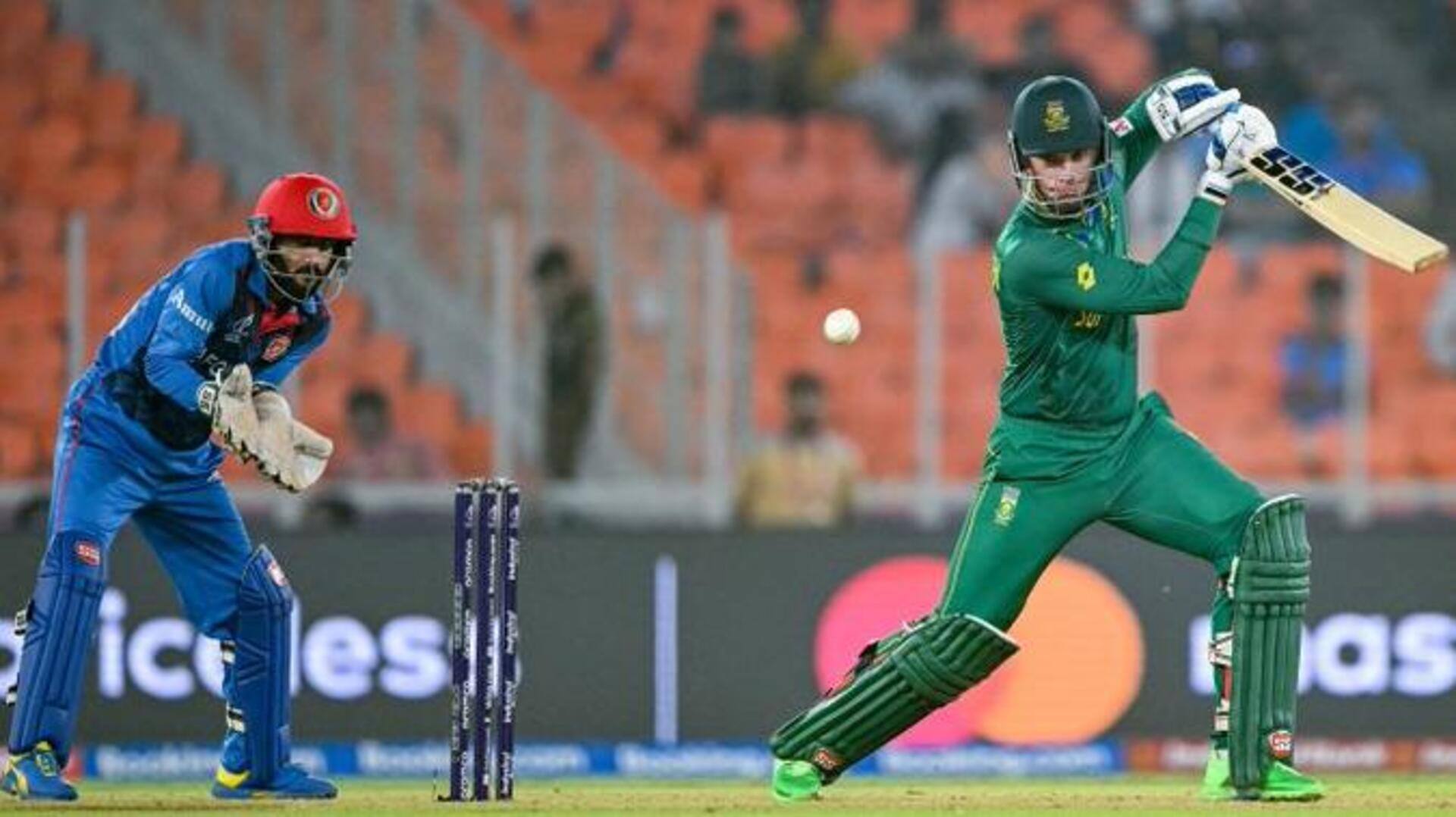 Rassie van der Dussen smokes match-winning 76* against Afghanistan: Stats