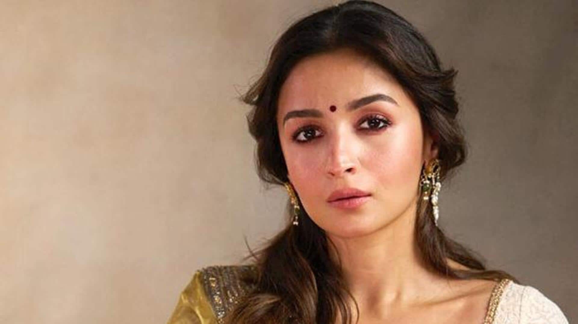 'Love & War': Alia Bhatt looks ethereal in leaked image 'Love & War': Alia Bhatt looks ethereal in leaked image