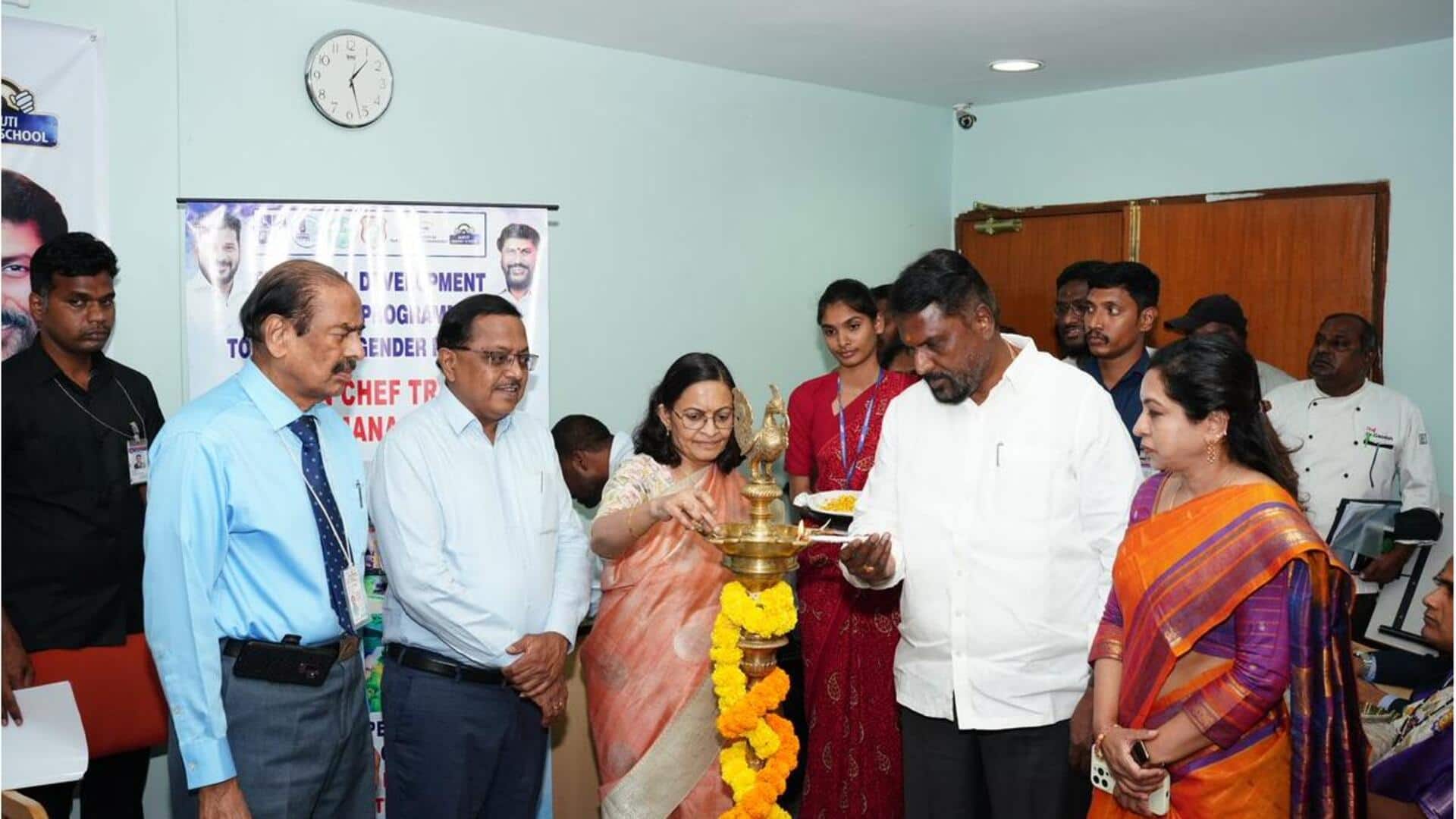 Telangana government launches skill development program for transgenders