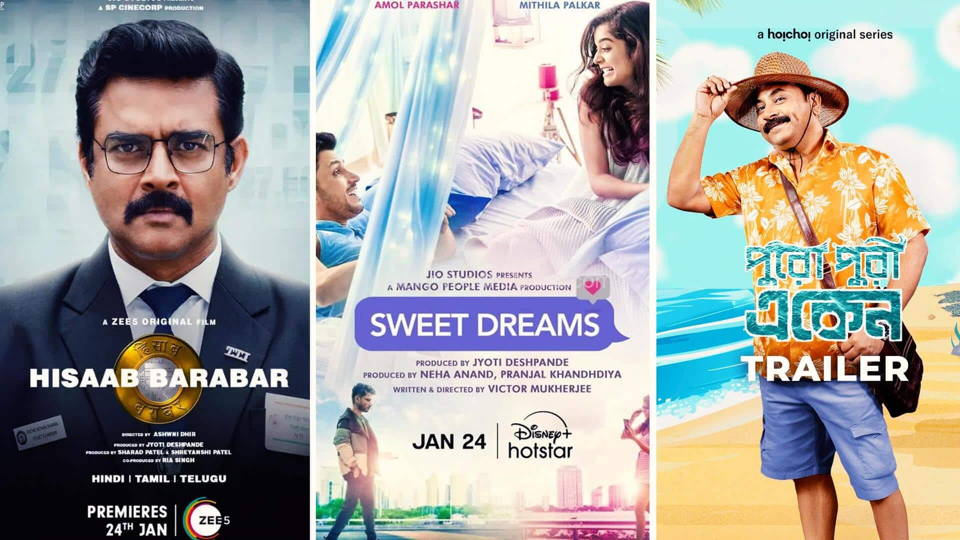 'Hisaab Barabar' to 'Sweet Dreams': This week's top OTT releases