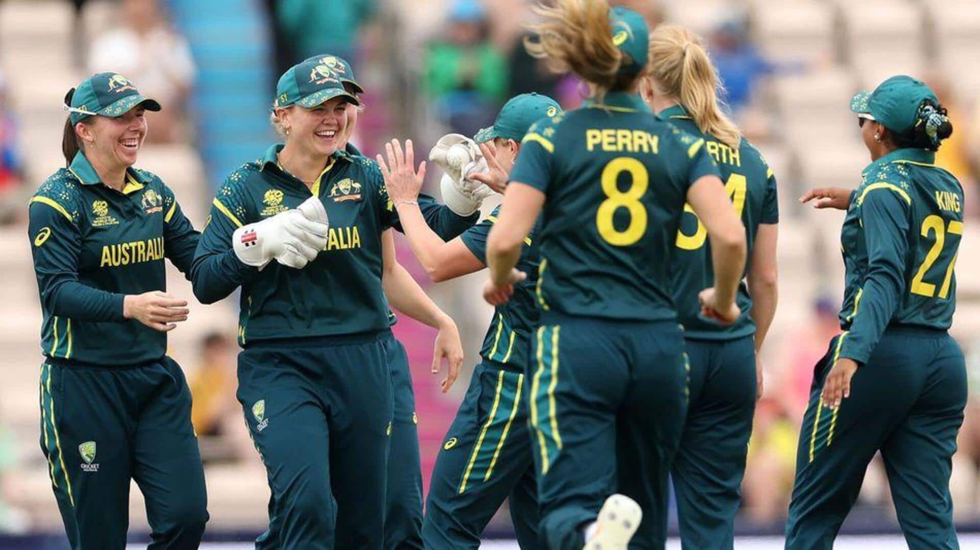 Which team has most final appearances in Women's T20 WC?