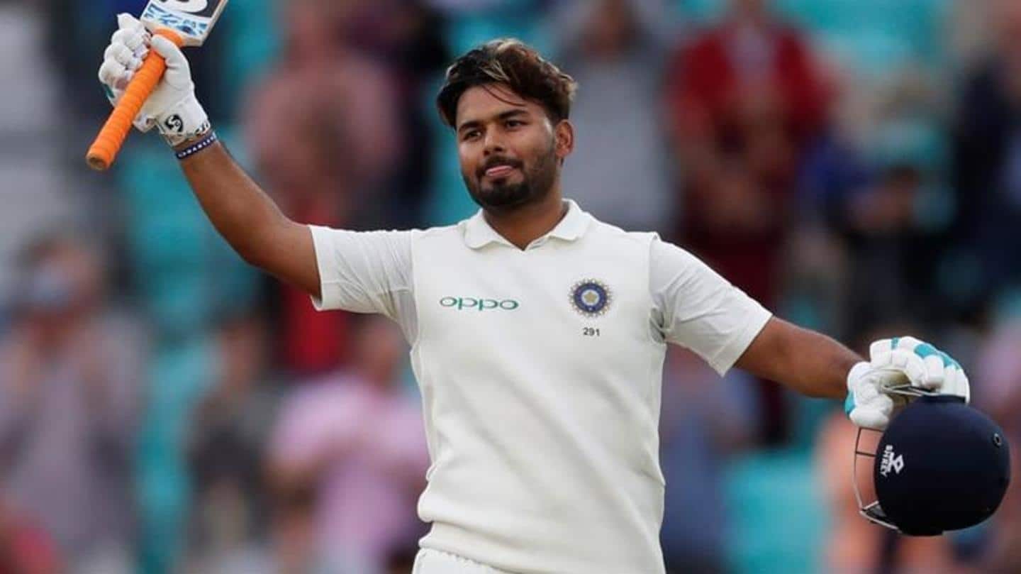Pant slammed his maiden Test ton in 2018 Pant slammed his maiden Test ton in 2018