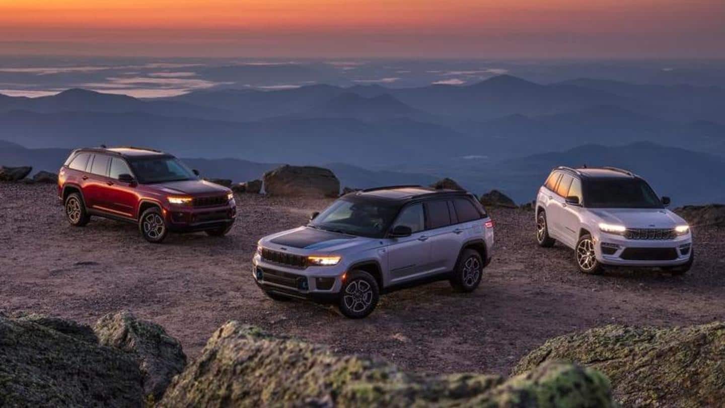 2022 Jeep Grand Cherokee goes official in five trim levels