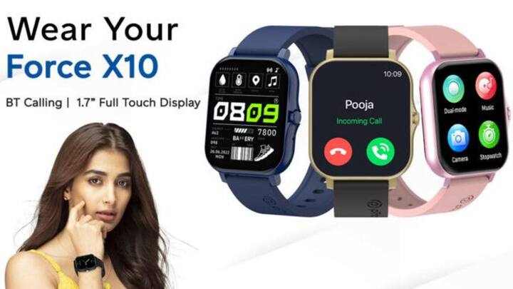 pTron Force X10 smartwatch launched at Rs. 1,500: Check features