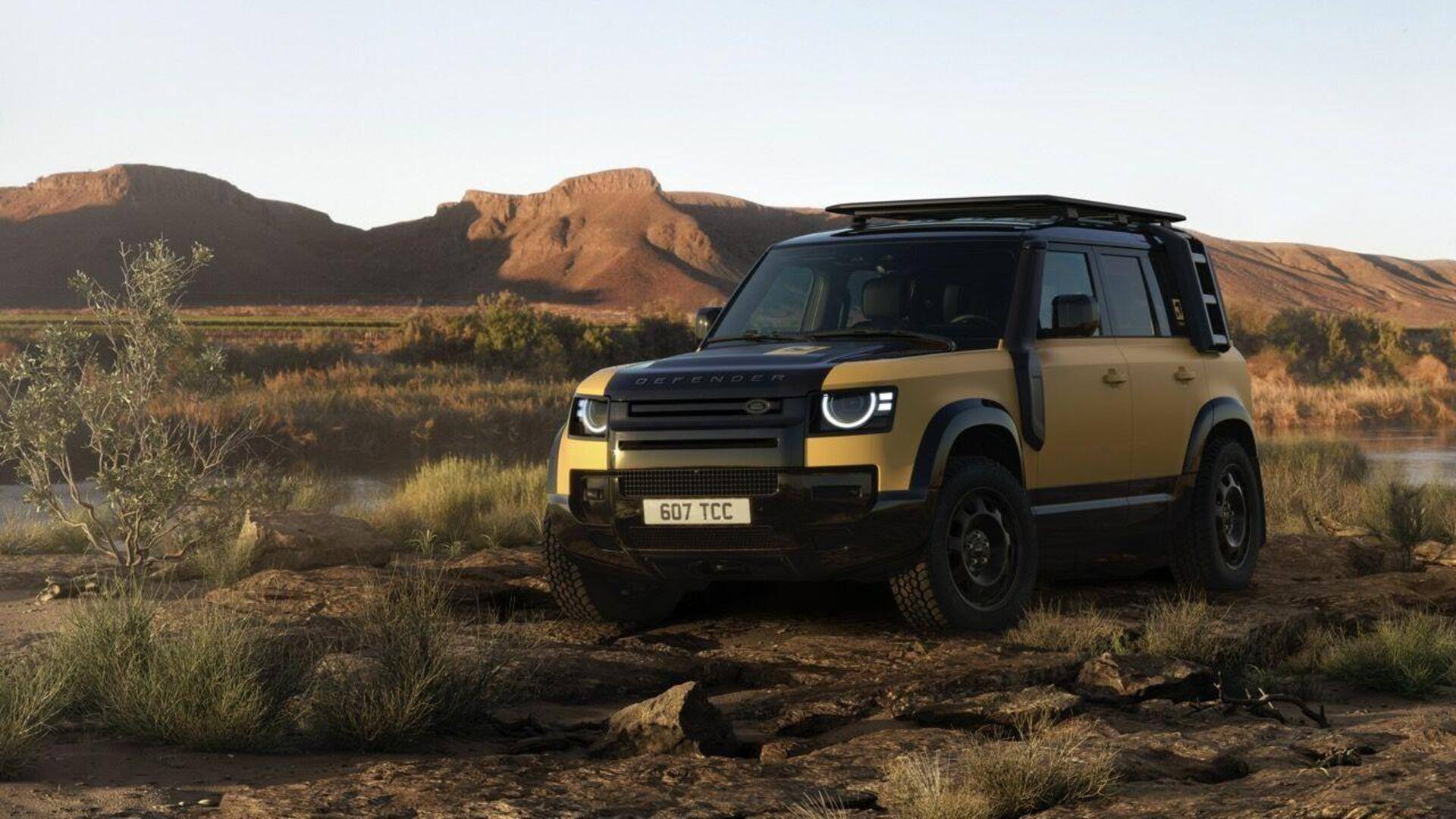 Land Rover Defender 110 Trophy Edition launched at ₹1.3cr Land Rover Defender 110 Trophy Edition launched at ₹1.3cr