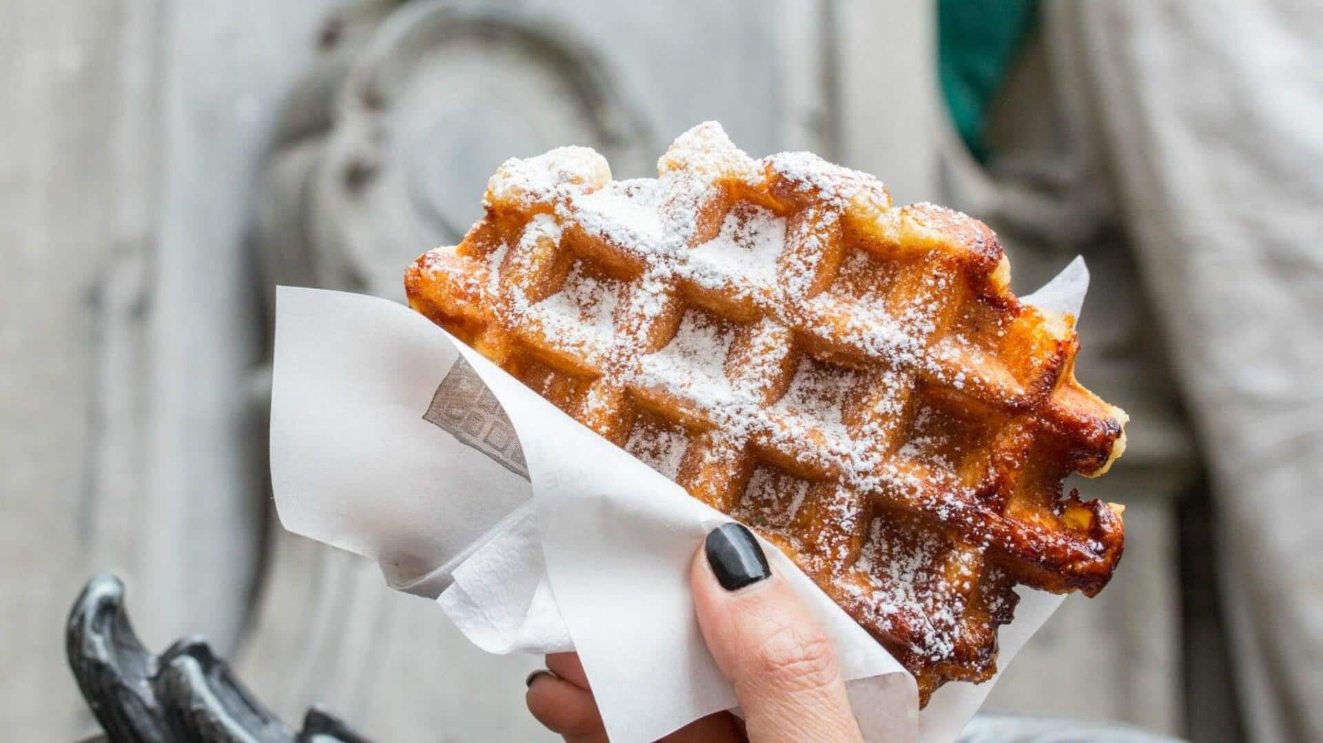 When in Belgium, do try the delicious waffles