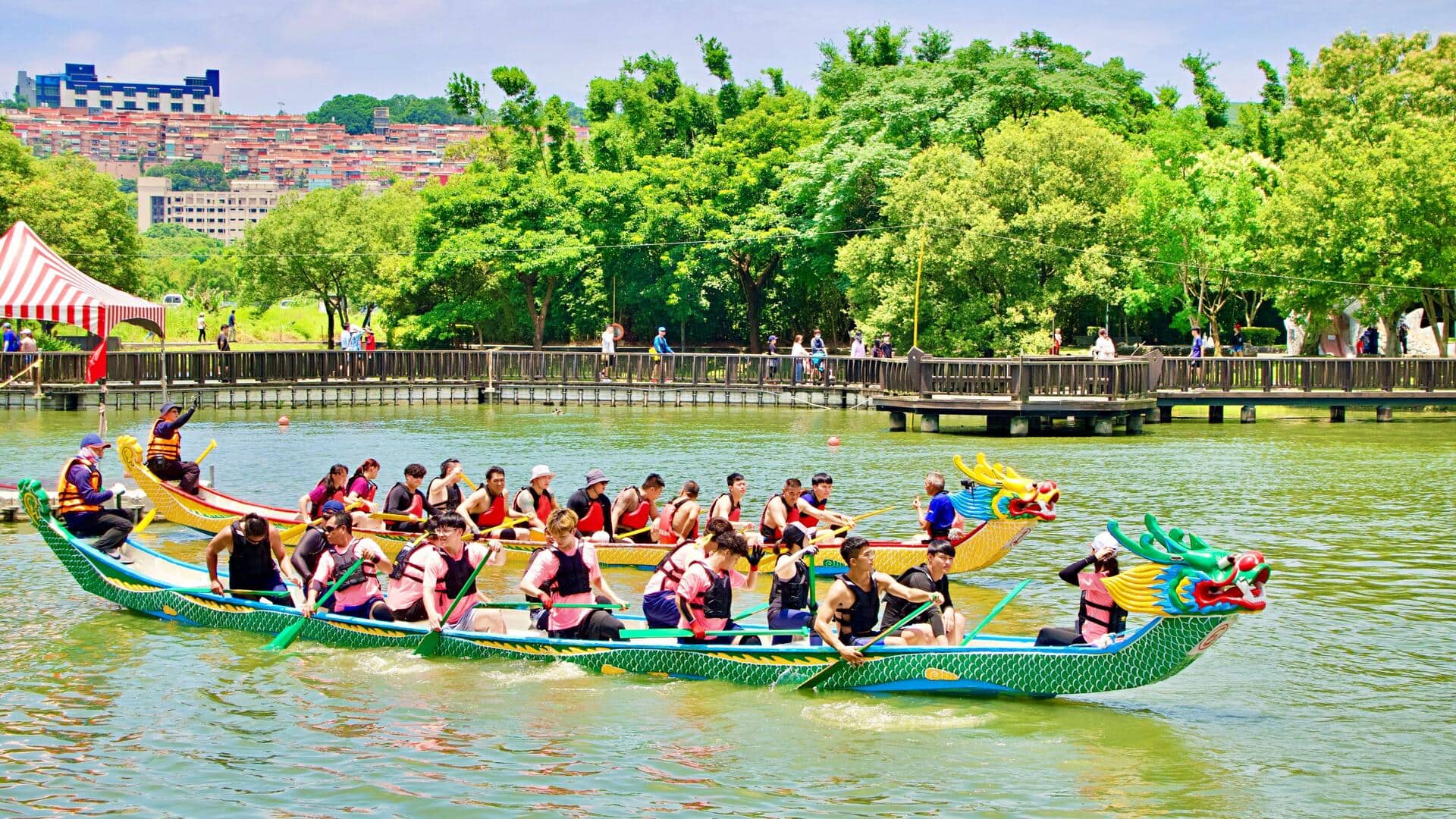 Dragon boating: A team water sport with big health benefits