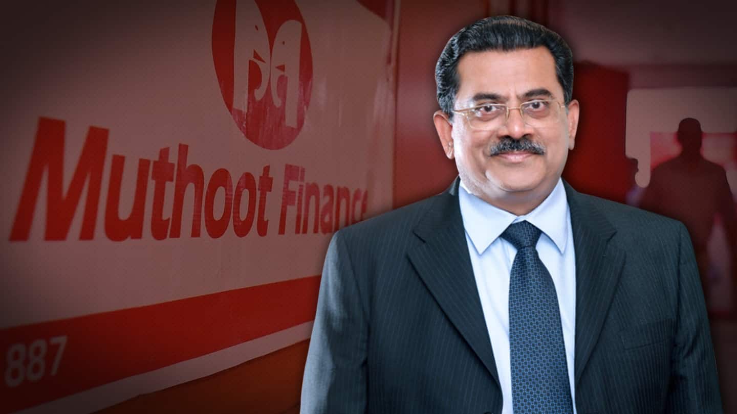 Muthoot Finance shares drop to two-month low after chairperson's death