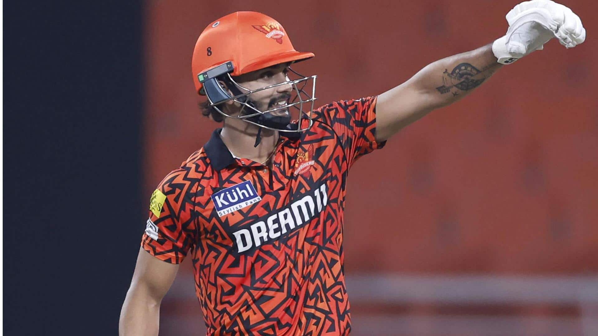SRH's Nitish Reddy smokes his maiden IPL fifty: Details