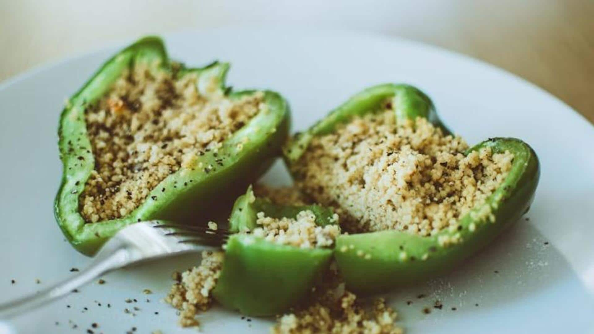 Ancient grains stuffed peppers: Try this recipe