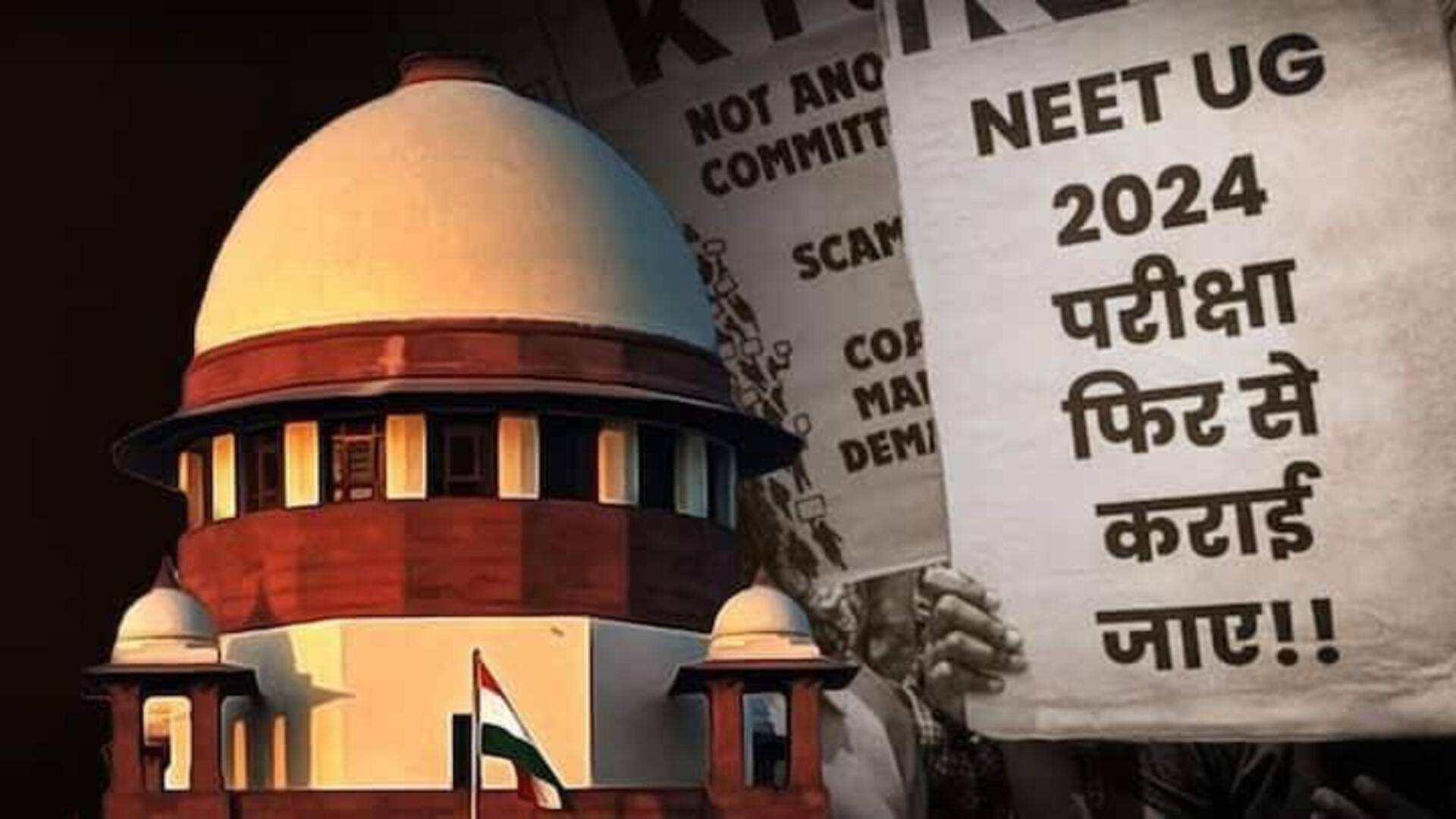 'Avoid flip flops...': SC raps NTA over NEET-UG row