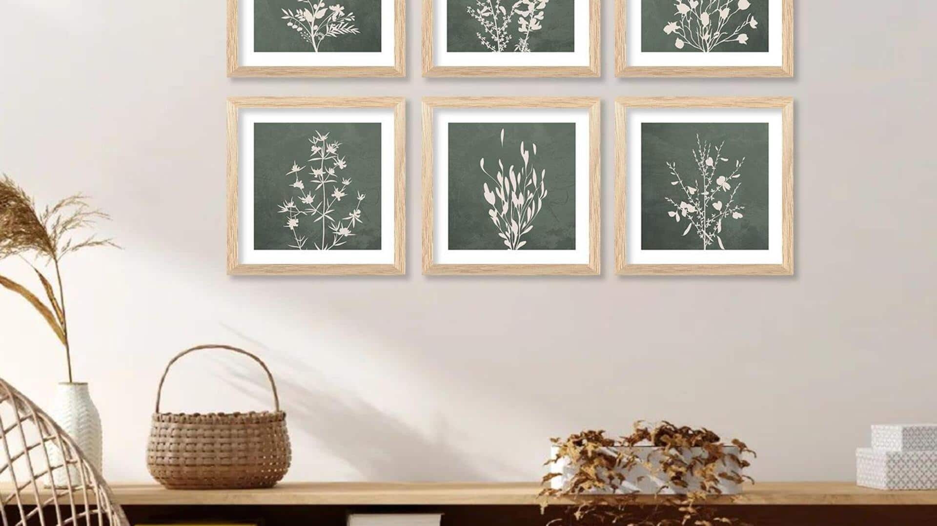 Ways to style your space with botanical prints