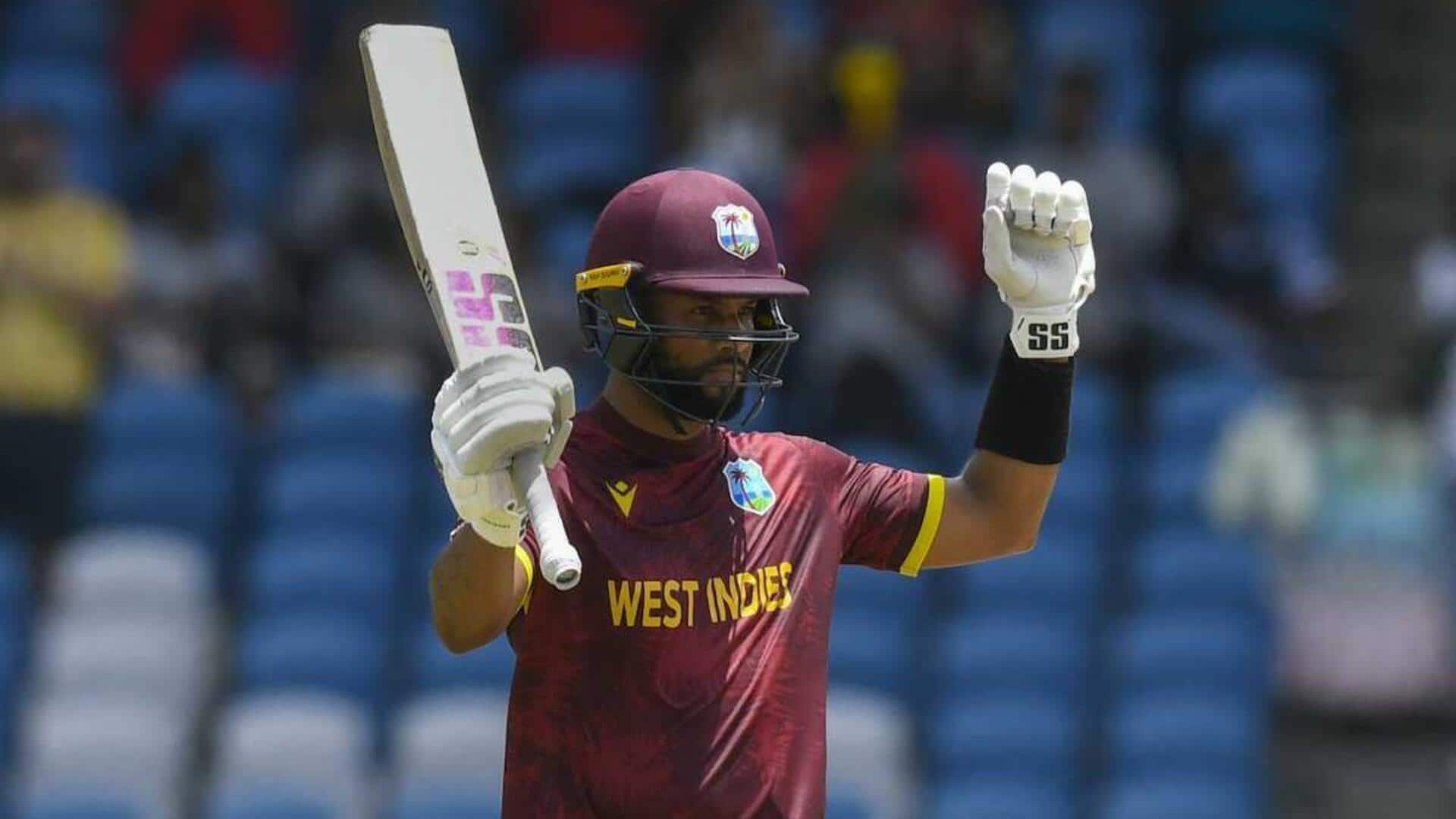 T20 World Cup 2026: Shai Hope shines with successive half-centuries 