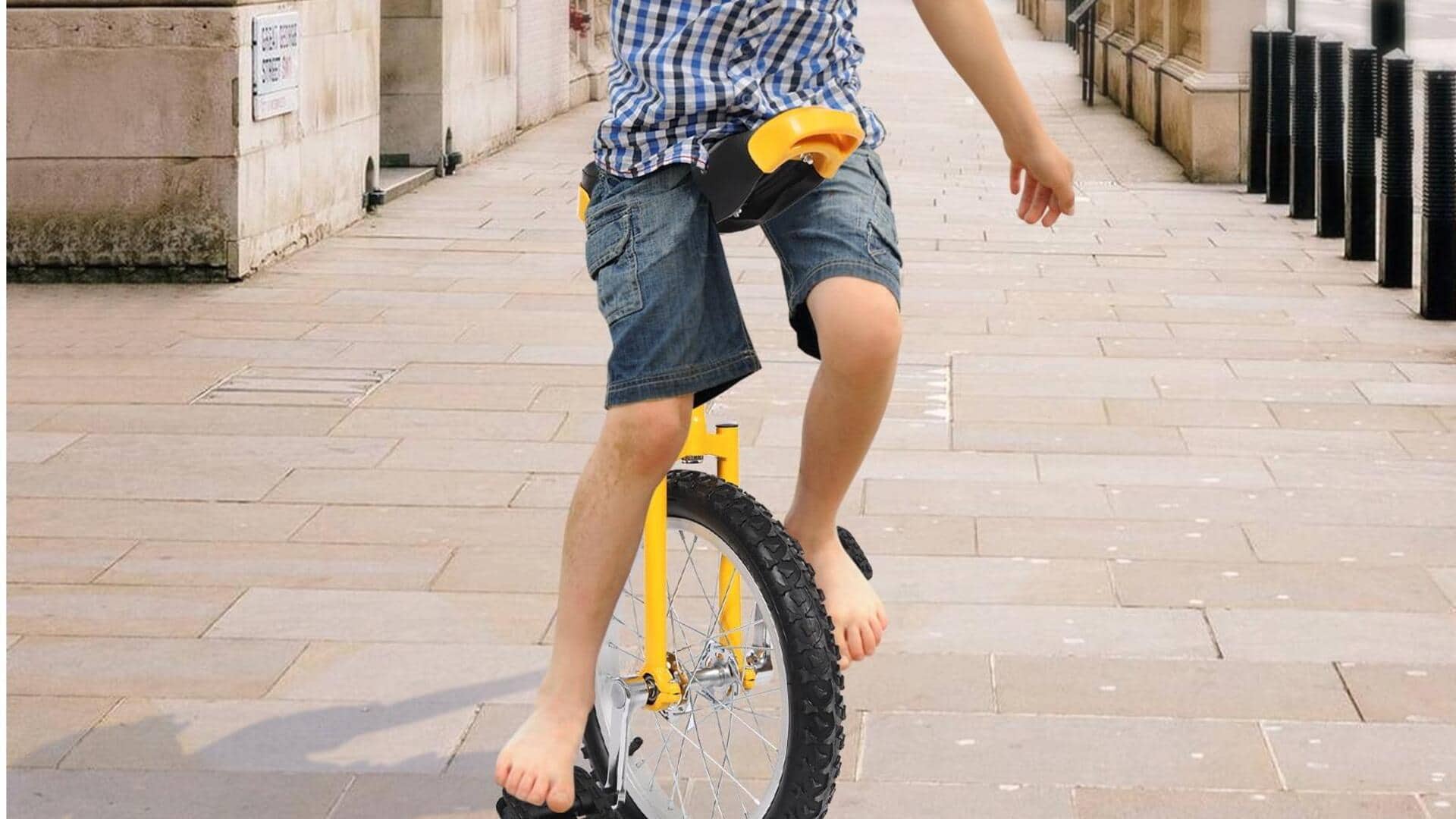 The many unexpected benefits of unicycle balancing