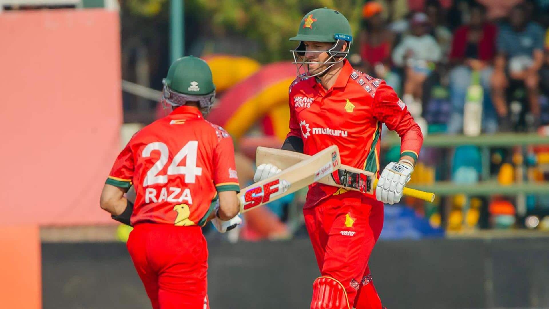1st ODI: Sikandar Raza, Craig Ervine hammer fifties vs Australia