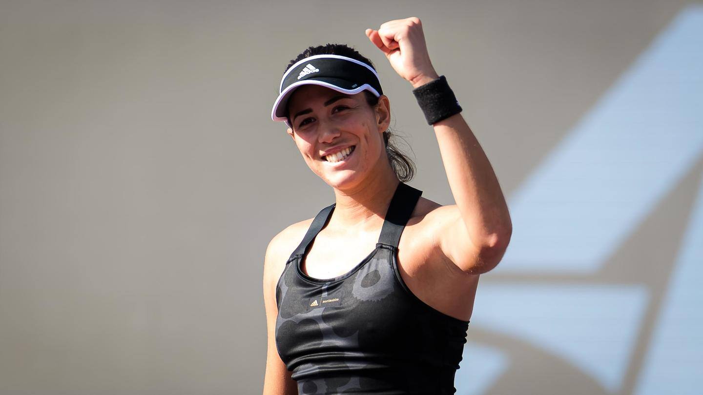Muguruza claims her sixth Top 10 win in 2021 Muguruza claims her sixth Top 10 win in 2021