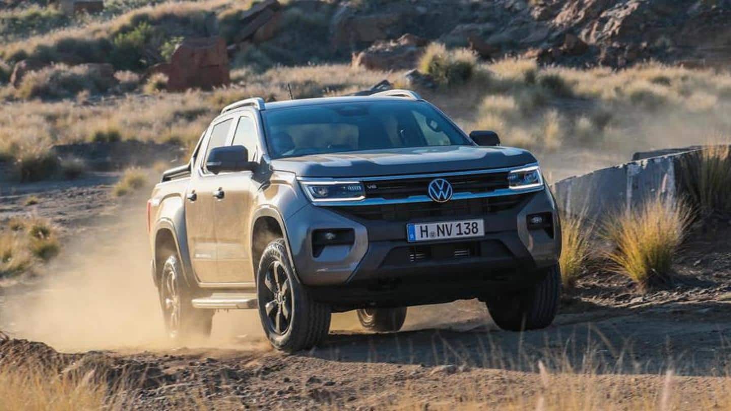 2023 Volkswagen Amarok, with sporty looks and features, breaks cover