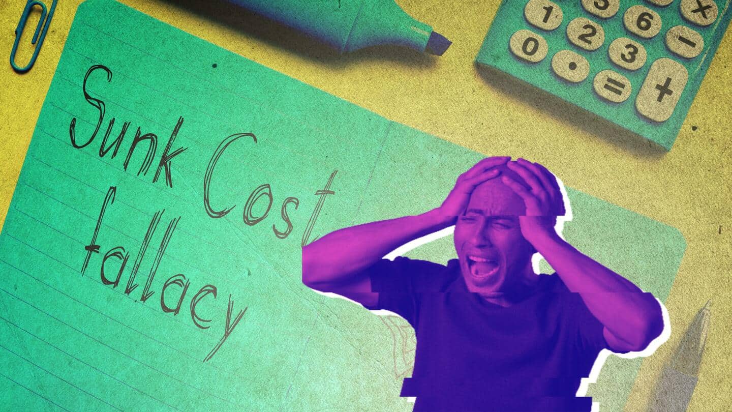 #NewsBytesExplainer: Understanding sunk-cost fallacy and its influence on our lives