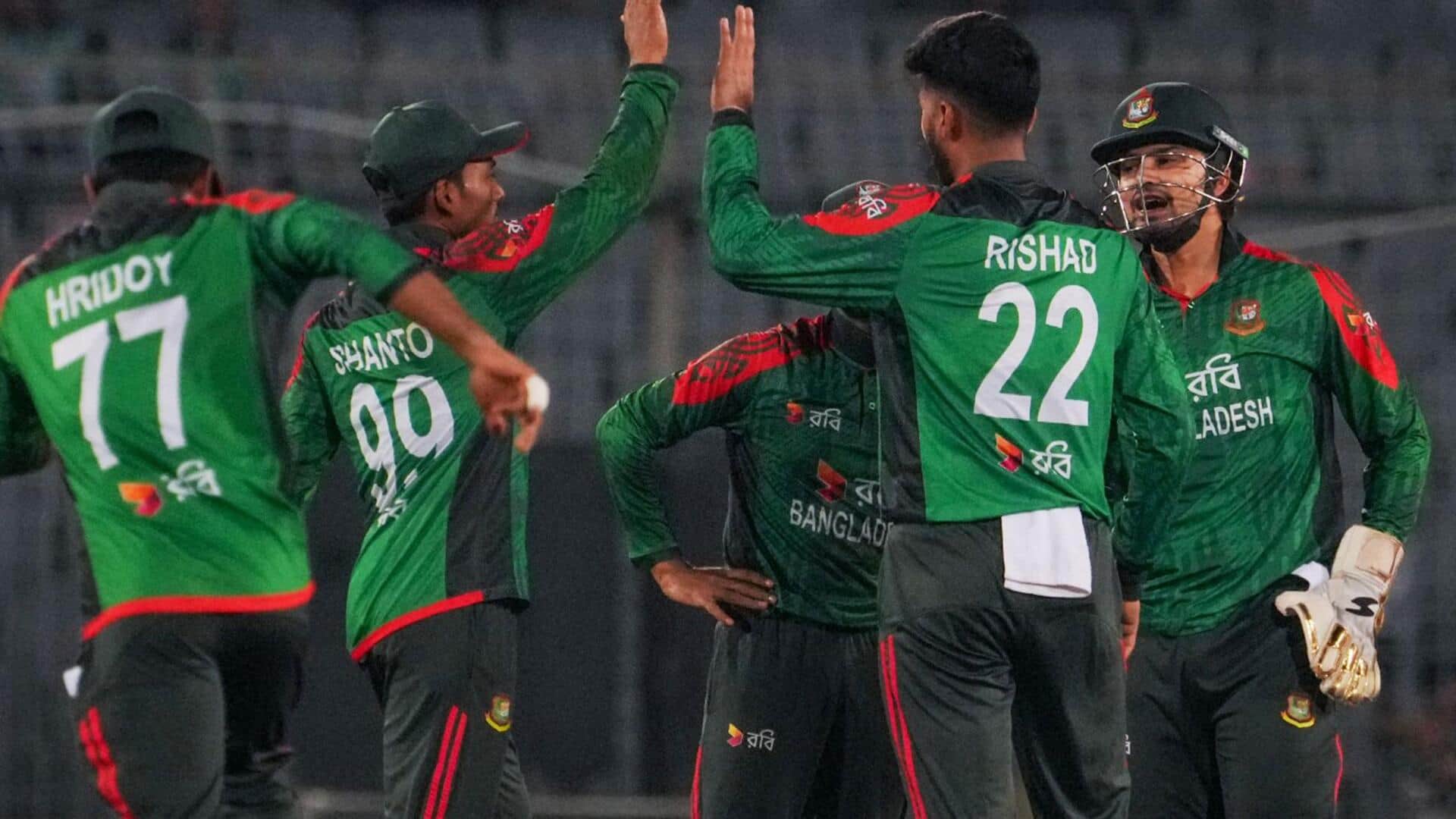 Rishad Hossain attains ODI records with 6/35 versus West Indies Rishad Hossain attains ODI records with 6/35 versus West Indies